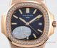 OE Factory Patek Philippe 5713G Nautilus Watches Copy Rose Gold Diamond bezel (6)_th.jpg